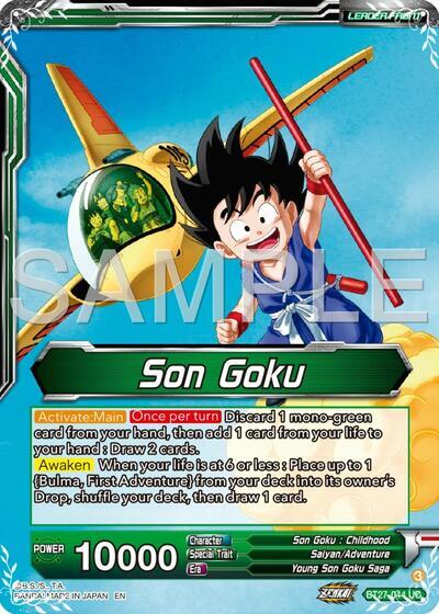 Son Goku // Son Goku & Bulma, First Encounter (SLR) (BT27-044) [History of Z] | Cracking-Singles