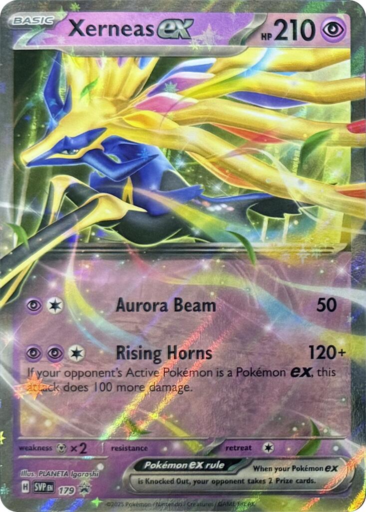 Xerneas ex (179) [Scarlet & Violet: Black Star Promos] | Cracking-Singles