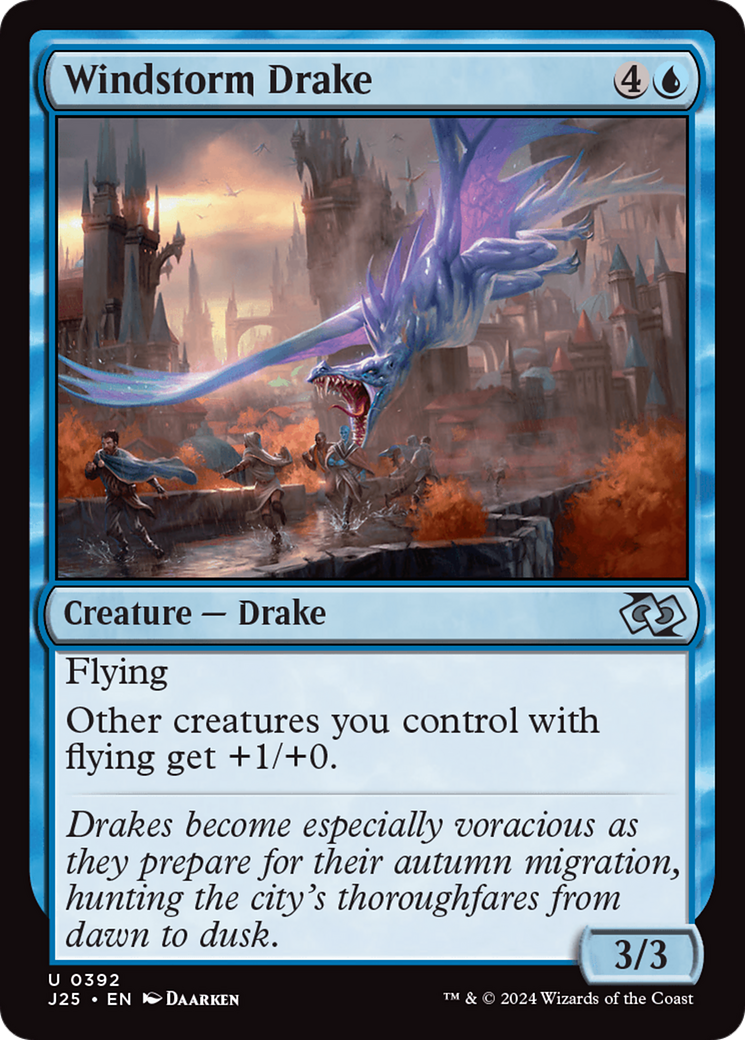 Windstorm Drake [Foundations Jumpstart] | Cracking-Singles