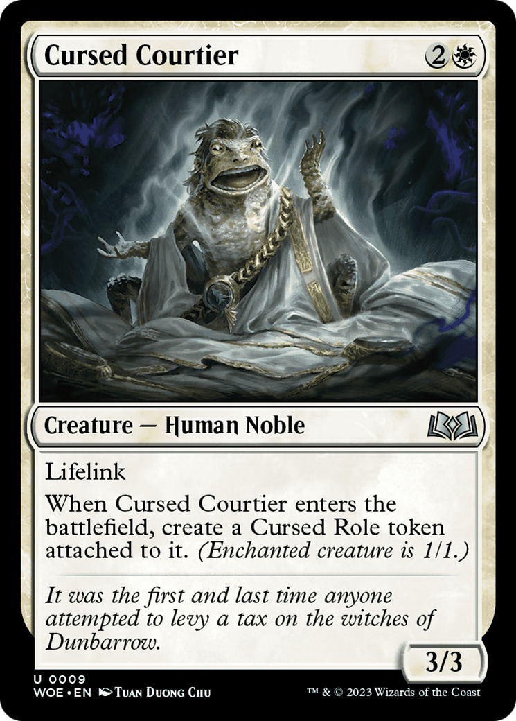 Cursed Courtier [Wilds of Eldraine] | Cracking-Singles