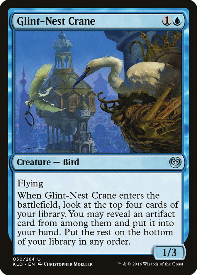 Glint-Nest Crane [Kaladesh] | Cracking-Singles