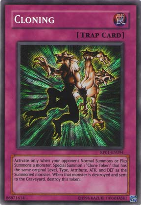 Cloning [RP01-EN094] Secret Rare | Cracking-Singles