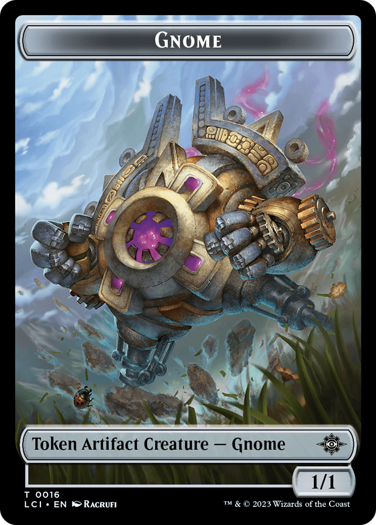 Gnome Token [The Lost Caverns of Ixalan Tokens] | Cracking-Singles