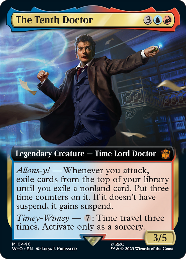 The Tenth Doctor (Extended Art) [Doctor Who] | Cracking-Singles