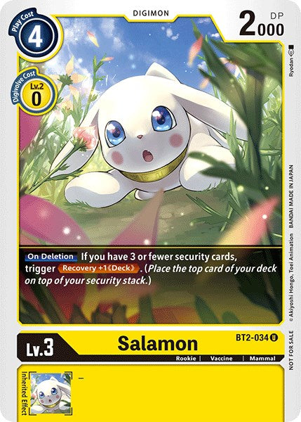 Salamon [BT2-034] (Official Tournament Pack Vol.3) [Release Special Booster Promos] | Cracking-Singles