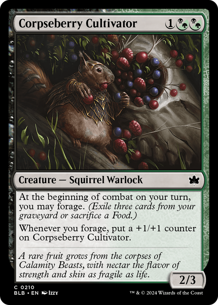 Corpseberry Cultivator [Bloomburrow] | Cracking-Singles