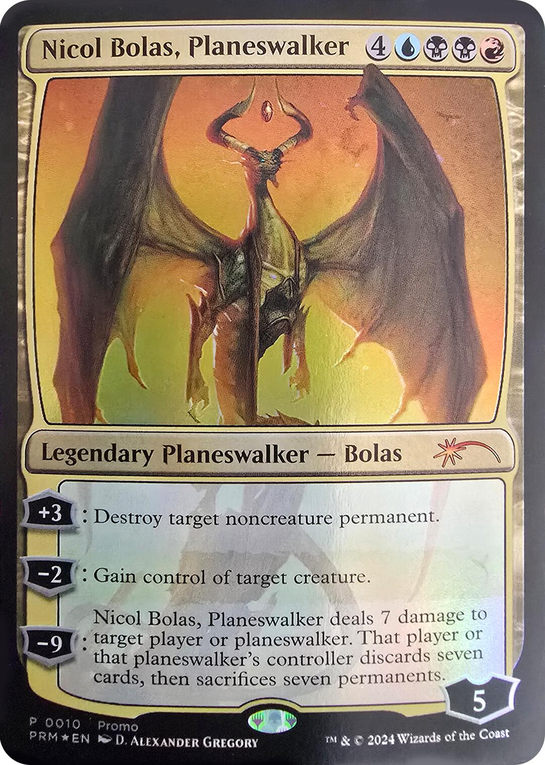 Nicol Bolas, Planeswalker [Media Promos] | Cracking-Singles