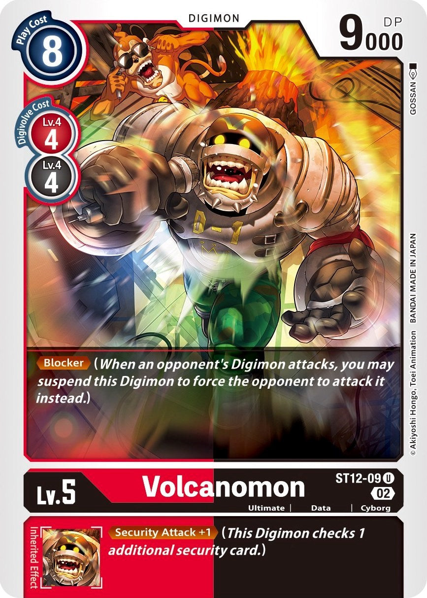 Volcanomon [ST12-09] [Starter Deck: Jesmon] | Cracking-Singles