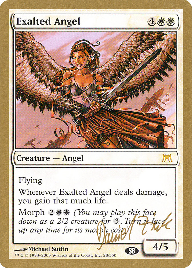 Exalted Angel (Daniel Zink) (SB) [World Championship Decks 2003] | Cracking-Singles