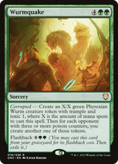 Wurmquake [Phyrexia: All Will Be One Commander] | Cracking-Singles