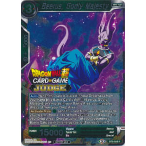 Beerus, Godly Majesty (BT8-053) [Judge Promotion Cards] | Cracking-Singles