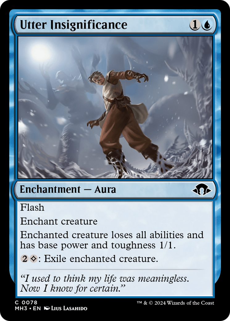 Utter Insignificance [Modern Horizons 3] | Cracking-Singles