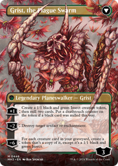 Grist, Voracious Larva // Grist, the Plague Swarm (Borderless) [Modern Horizons 3] | Cracking-Singles