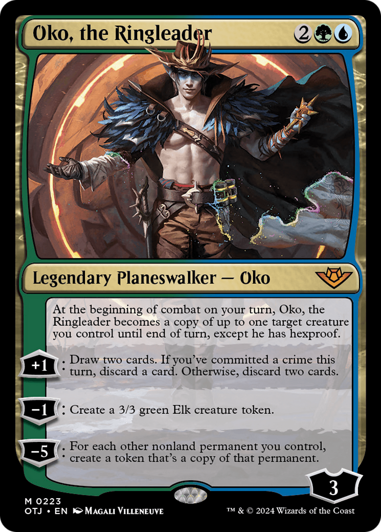 Oko, the Ringleader [Outlaws of Thunder Junction] | Cracking-Singles