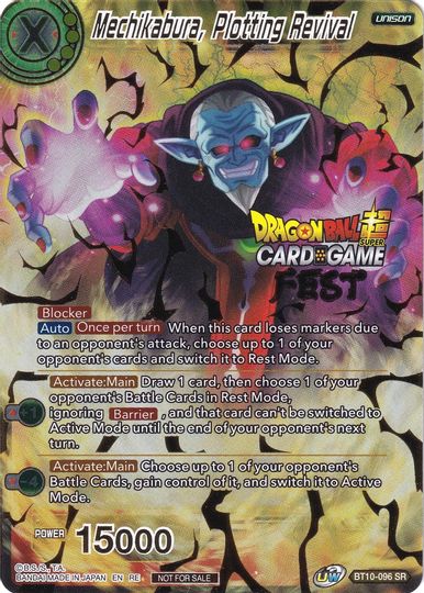 Mechikabura, Plotting Revival (Card Game Fest 2022) (BT10-096) [Tournament Promotion Cards] | Cracking-Singles