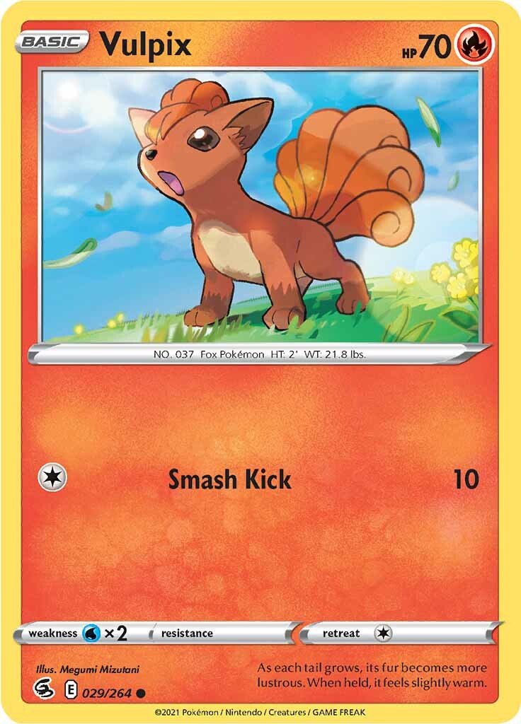 Vulpix (029/264) [Sword & Shield: Fusion Strike] | Cracking-Singles