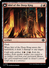 Idol of the Deep King // Sovereign's Macuahuitl [The Lost Caverns of Ixalan] | Cracking-Singles