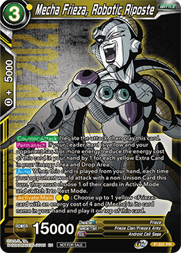 Mecha Frieza, Robotic Riposte (P-331) [Tournament Promotion Cards] | Cracking-Singles