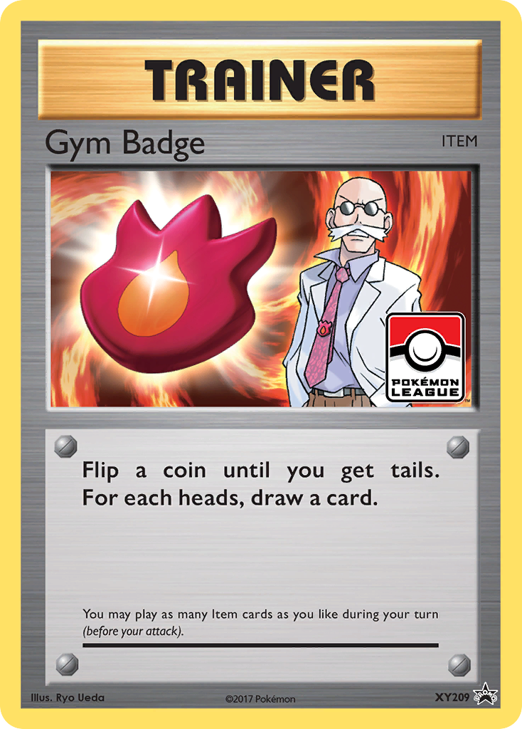 Gym Badge (XY209) (Blaine) [XY: Black Star Promos] | Cracking-Singles