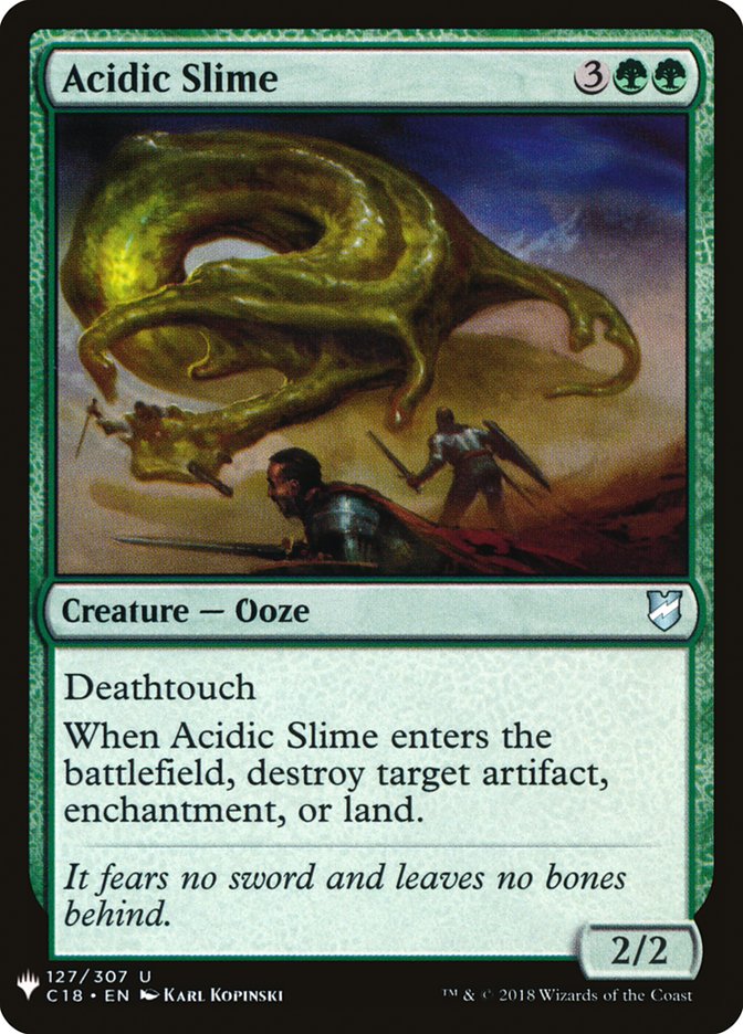 Acidic Slime [Mystery Booster] | Cracking-Singles