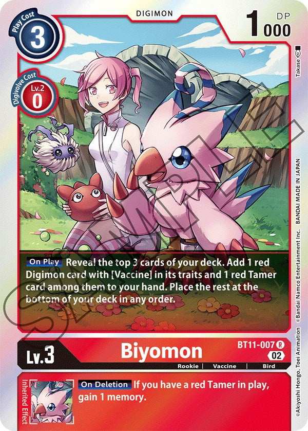 Biyomon [BT11-007] [Dimensional Phase] | Cracking-Singles