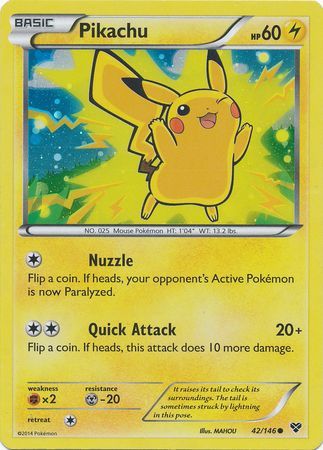 Pikachu (42/146) (2014 Movie Promo) [Miscellaneous Cards] | Cracking-Singles