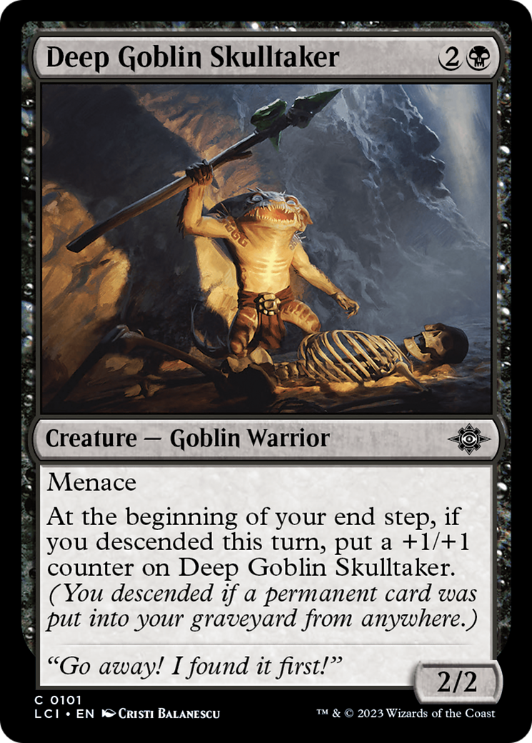 Deep Goblin Skulltaker [The Lost Caverns of Ixalan] | Cracking-Singles