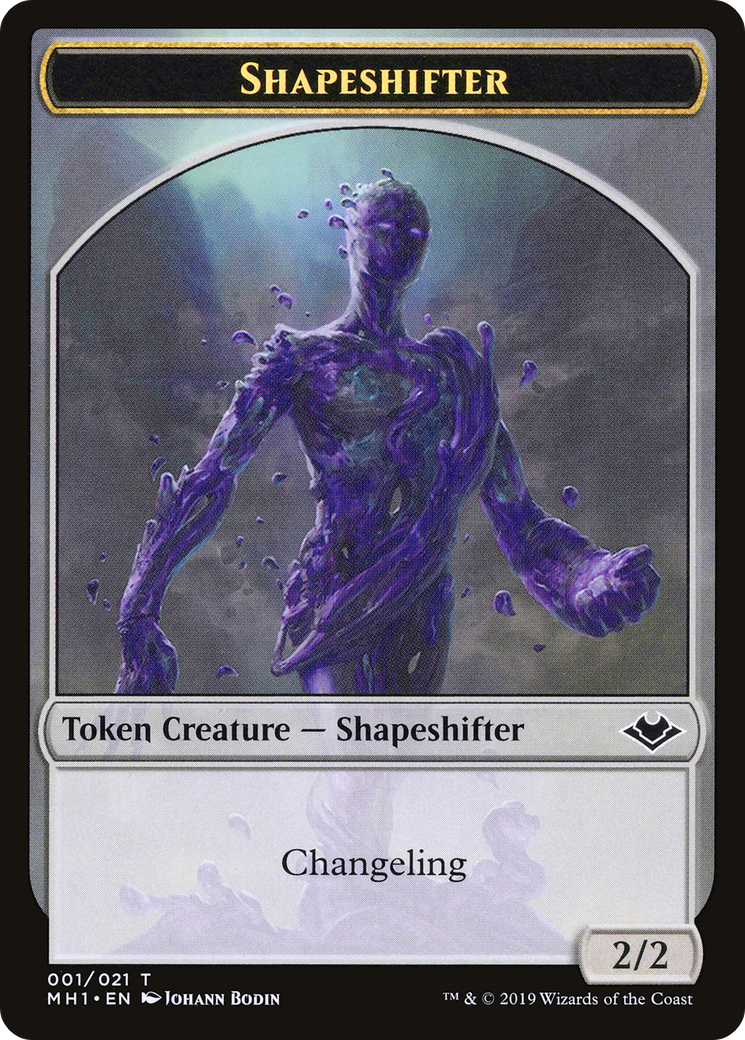 Shapeshifter // Spider Double-Sided Token [Modern Horizons Tokens] | Cracking-Singles