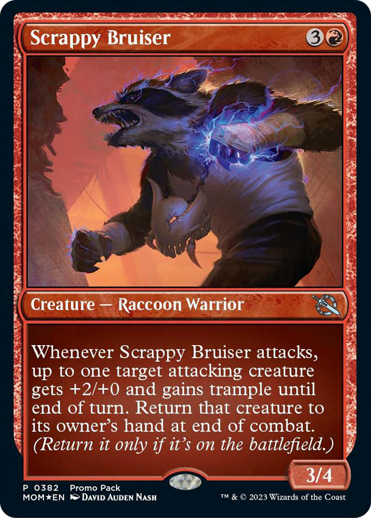 Scrappy Bruiser (Promo Pack) [March of the Machine Promos] | Cracking-Singles