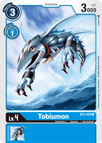 Tobiumon [BT4-024] [Great Legend] | Cracking-Singles