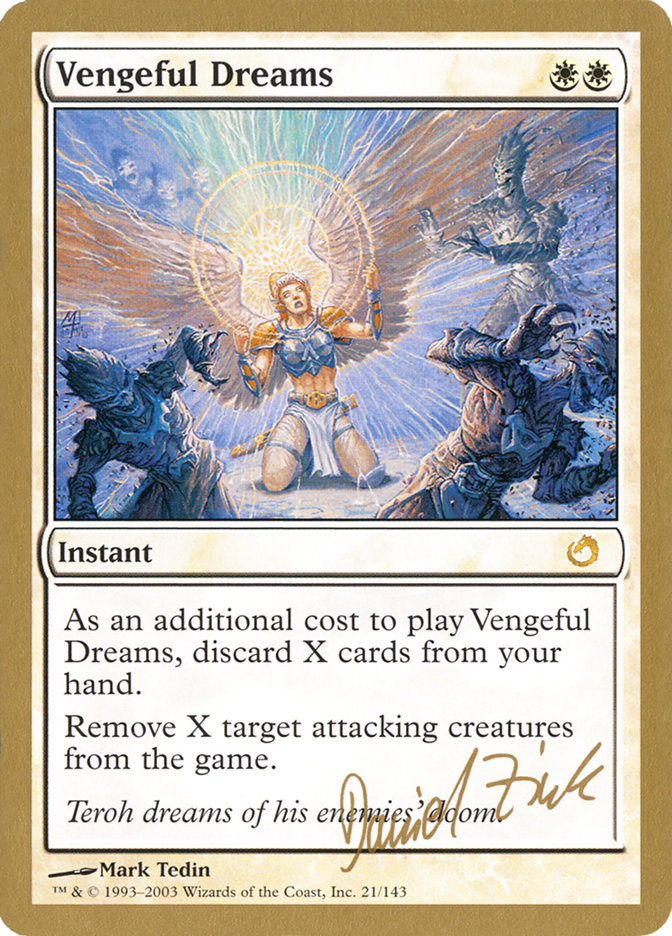 Vengeful Dreams (Daniel Zink) [World Championship Decks 2003] | Cracking-Singles