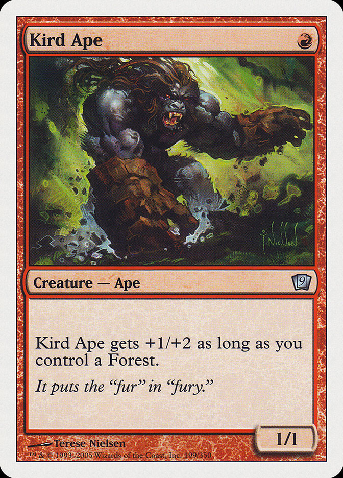 Kird Ape (9th Edition) [Oversize Cards] | Cracking-Singles