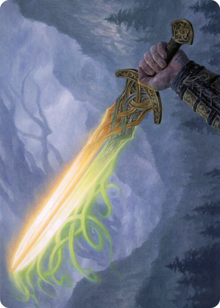 Sword of Hearth and Home Art Card [Modern Horizons 2 Art Series] | Cracking-Singles