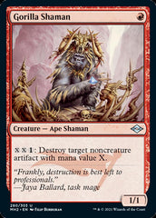 Gorilla Shaman (Foil Etched) [Modern Horizons 2] | Cracking-Singles