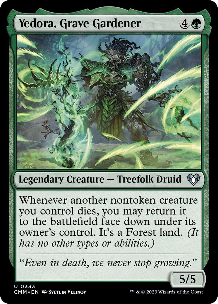 Yedora, Grave Gardener [Commander Masters] | Cracking-Singles