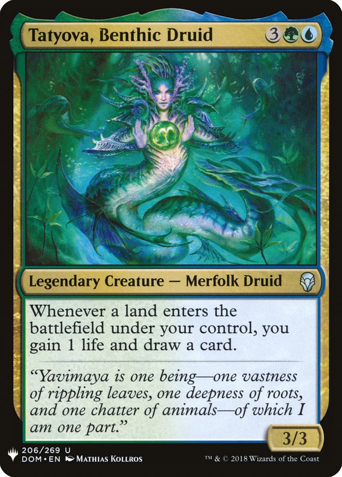 Tatyova, Benthic Druid [Mystery Booster] | Cracking-Singles