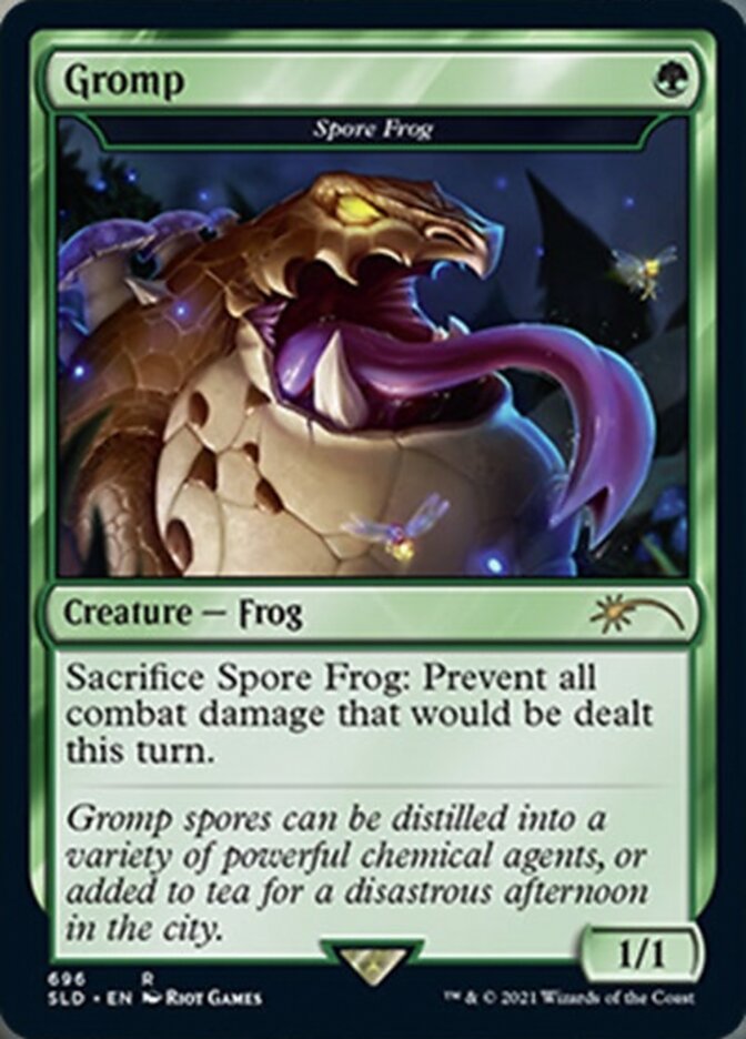 Spore Frog - Gromp [Secret Lair Drop Promos] | Cracking-Singles