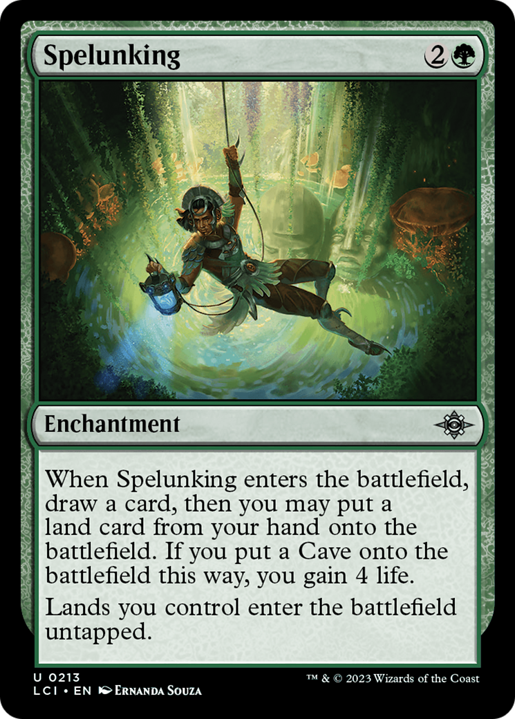 Spelunking [The Lost Caverns of Ixalan] | Cracking-Singles