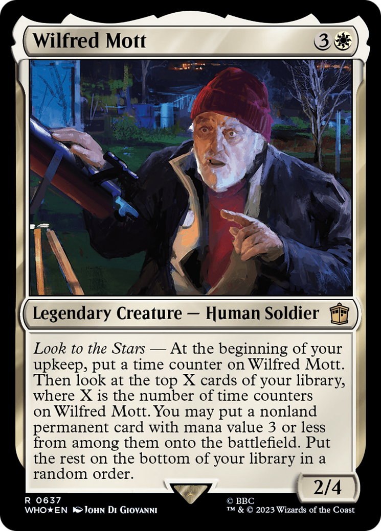 Wilfred Mott (Surge Foil) [Doctor Who] | Cracking-Singles