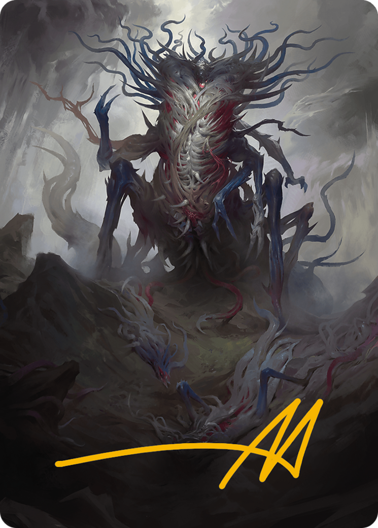 Azlask, the Swelling Scourge Art Card (Gold-Stamped Signature) [Modern Horizons 3 Art Series] | Cracking-Singles