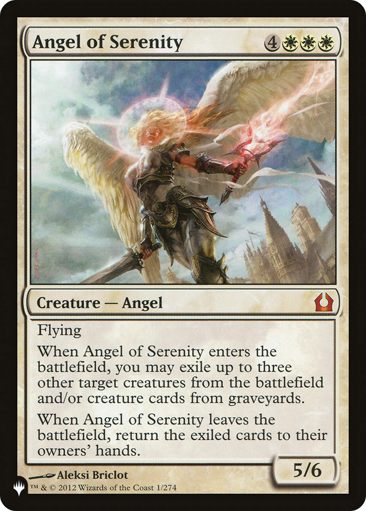 Angel of Serenity [Secret Lair: Angels] | Cracking-Singles