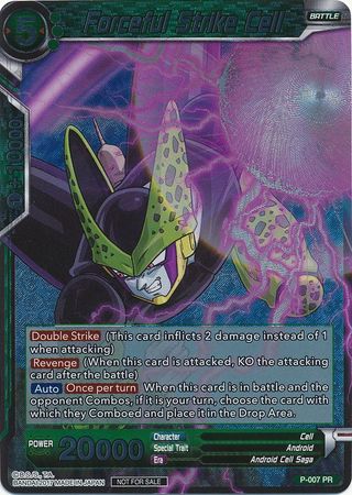 Forceful Strike Cell (P-007) [Promotion Cards] | Cracking-Singles