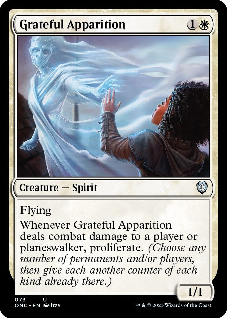 Grateful Apparition [Phyrexia: All Will Be One Commander] | Cracking-Singles