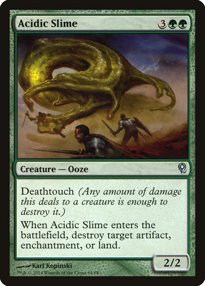 Acidic Slime [Duel Decks: Jace vs. Vraska] | Cracking-Singles