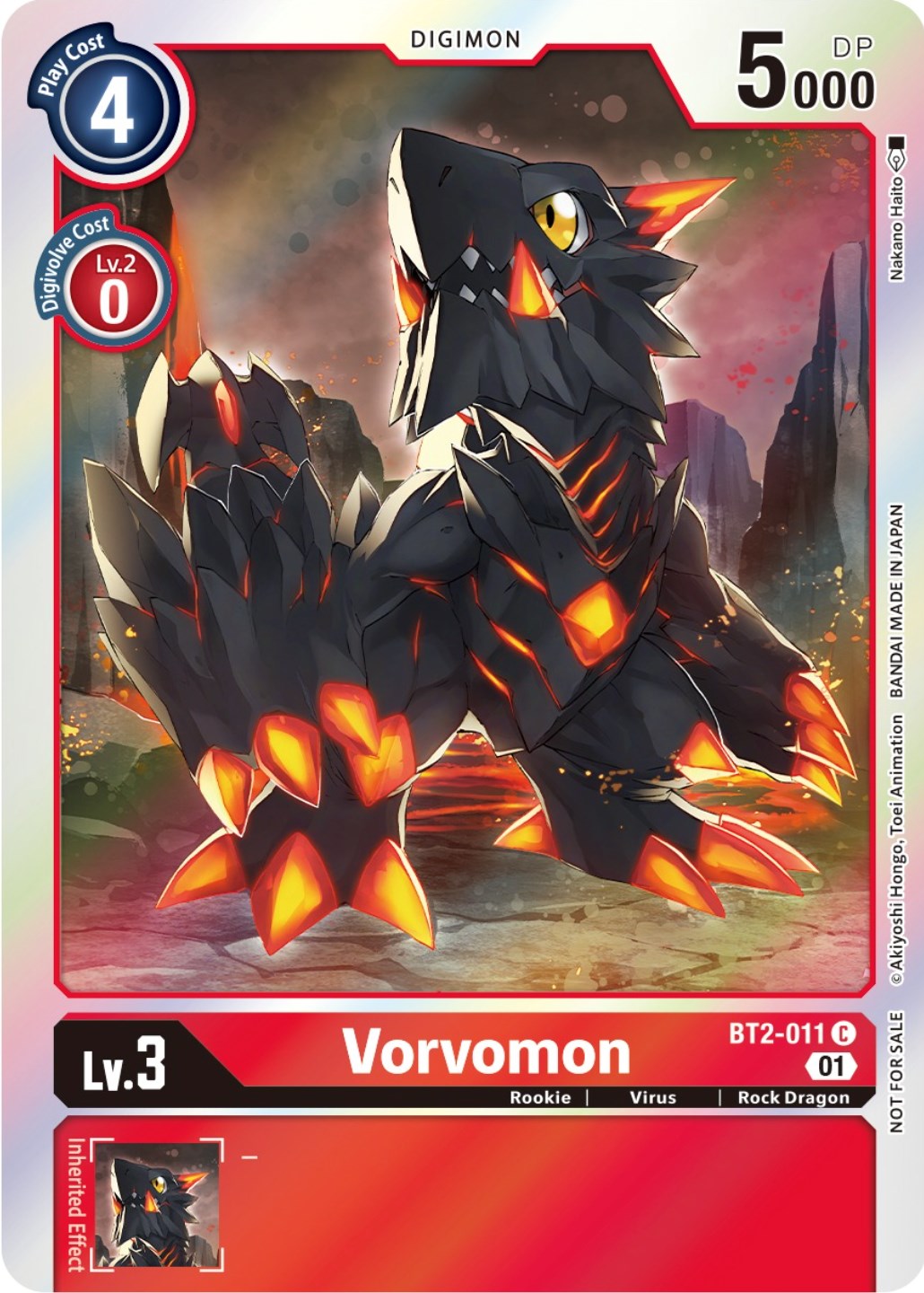 Vorvomon [BT2-011] (ST-11 Special Entry Pack) [Release Special Booster Promos] | Cracking-Singles