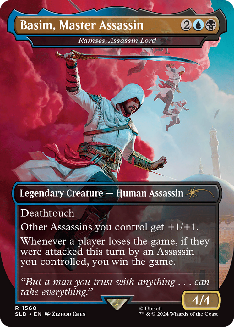 Basim, Master Assassin - Ramses, Assassin Lord (Rainbow Foil) [Secret Lair Drop Series] | Cracking-Singles