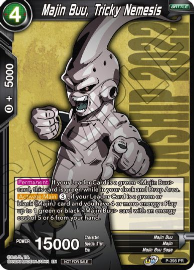 Majin Buu, Tricky Nemesis (P-398) [Promotion Cards] | Cracking-Singles