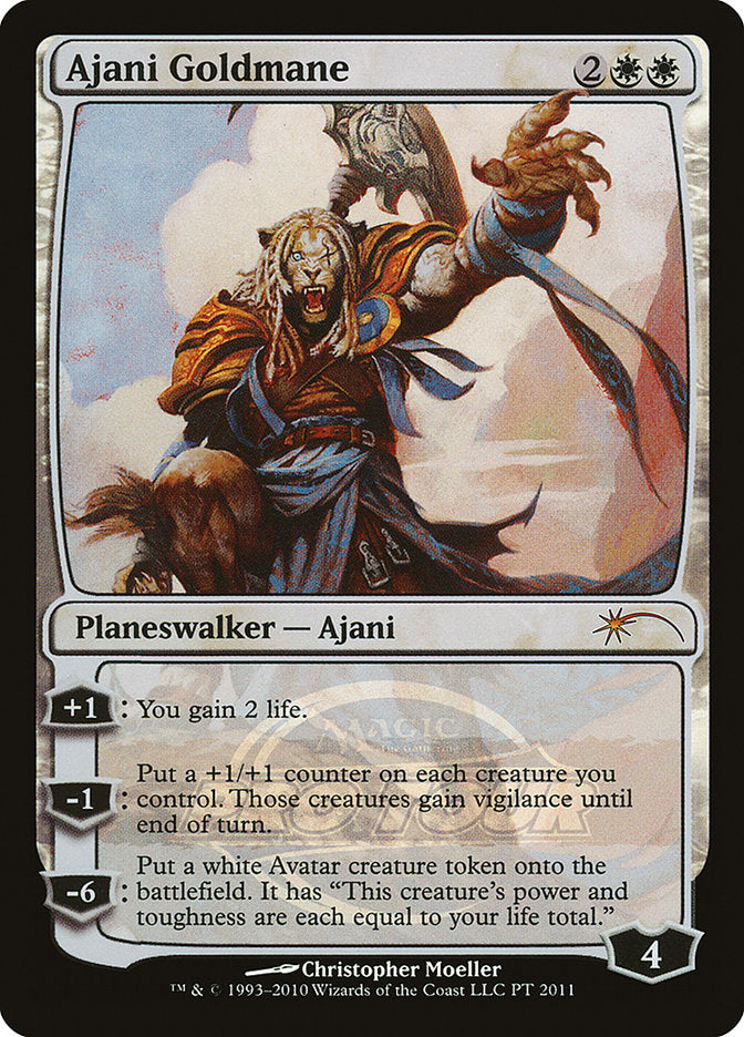 Ajani Goldmane (Pro Tour) [Pro Tour Promos] | Cracking-Singles