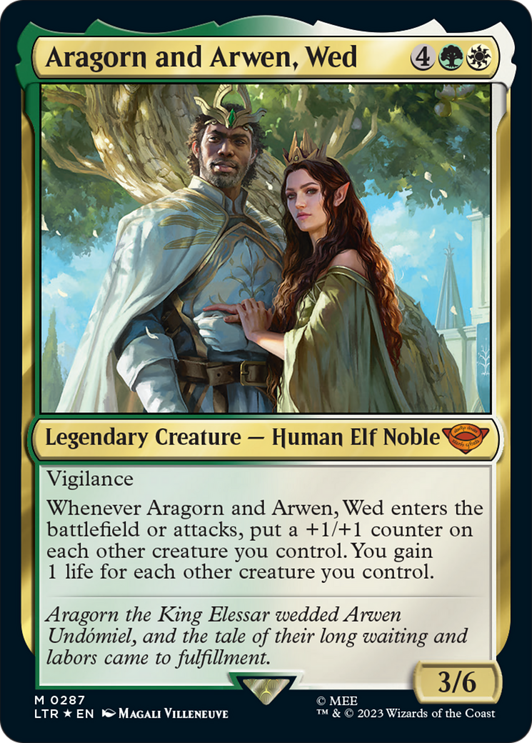 Aragorn and Arwen, Wed [The Lord of the Rings: Tales of Middle-Earth] | Cracking-Singles