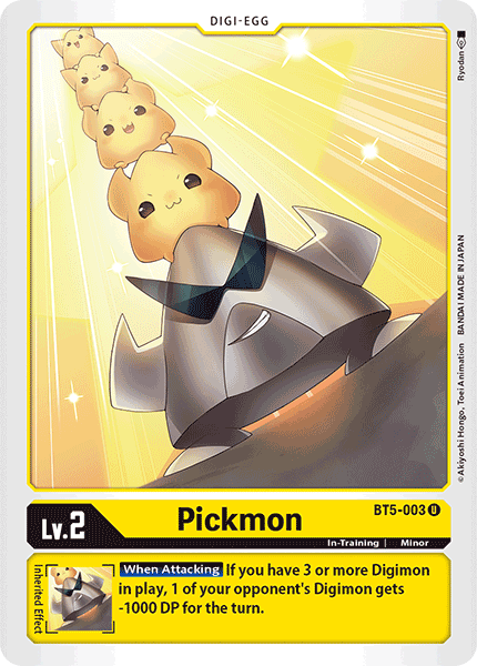 Pickmon [BT5-003] [Battle of Omni] | Cracking-Singles